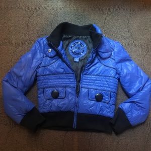 BB DAKOTA - Puffer Coat Bl/Blk, Medium